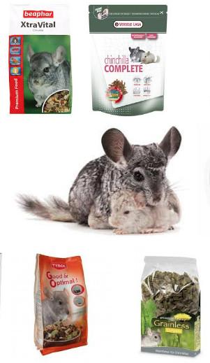 aliments complets pour chinchilla